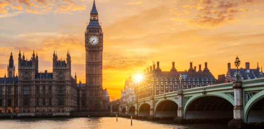 Beautiful attractions in London, England