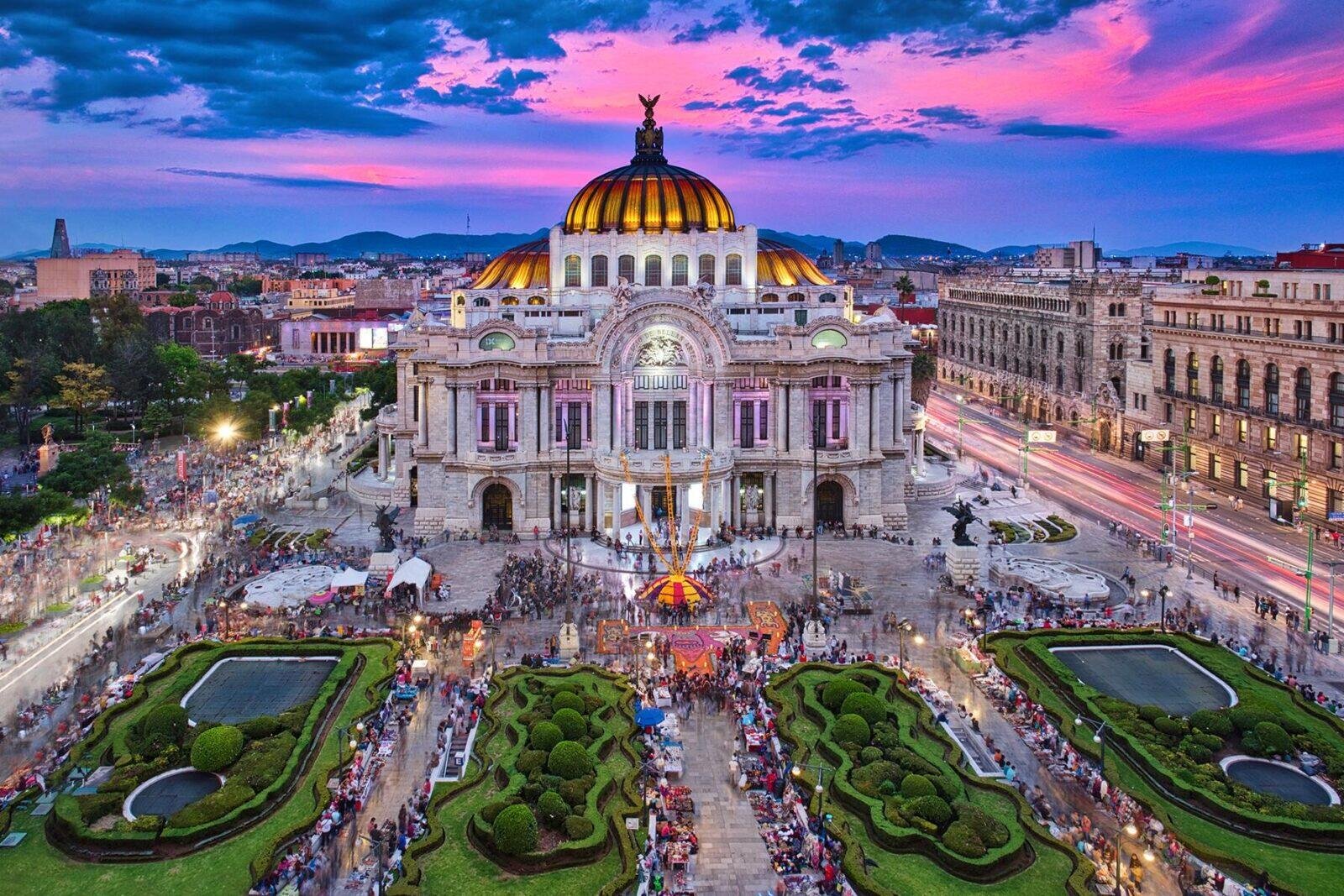 Mexico city-skyline