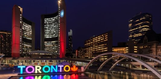 Beautiful attractions in Toronto, Canada