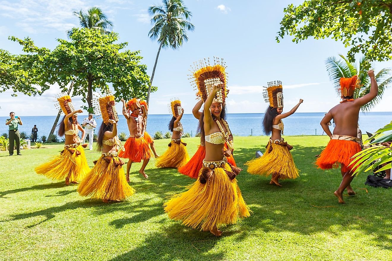 Polynesian-people dance